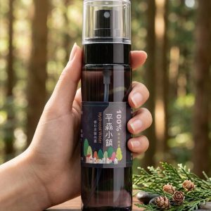 瑞穗林道採製的柳杉，釀製而成的純露